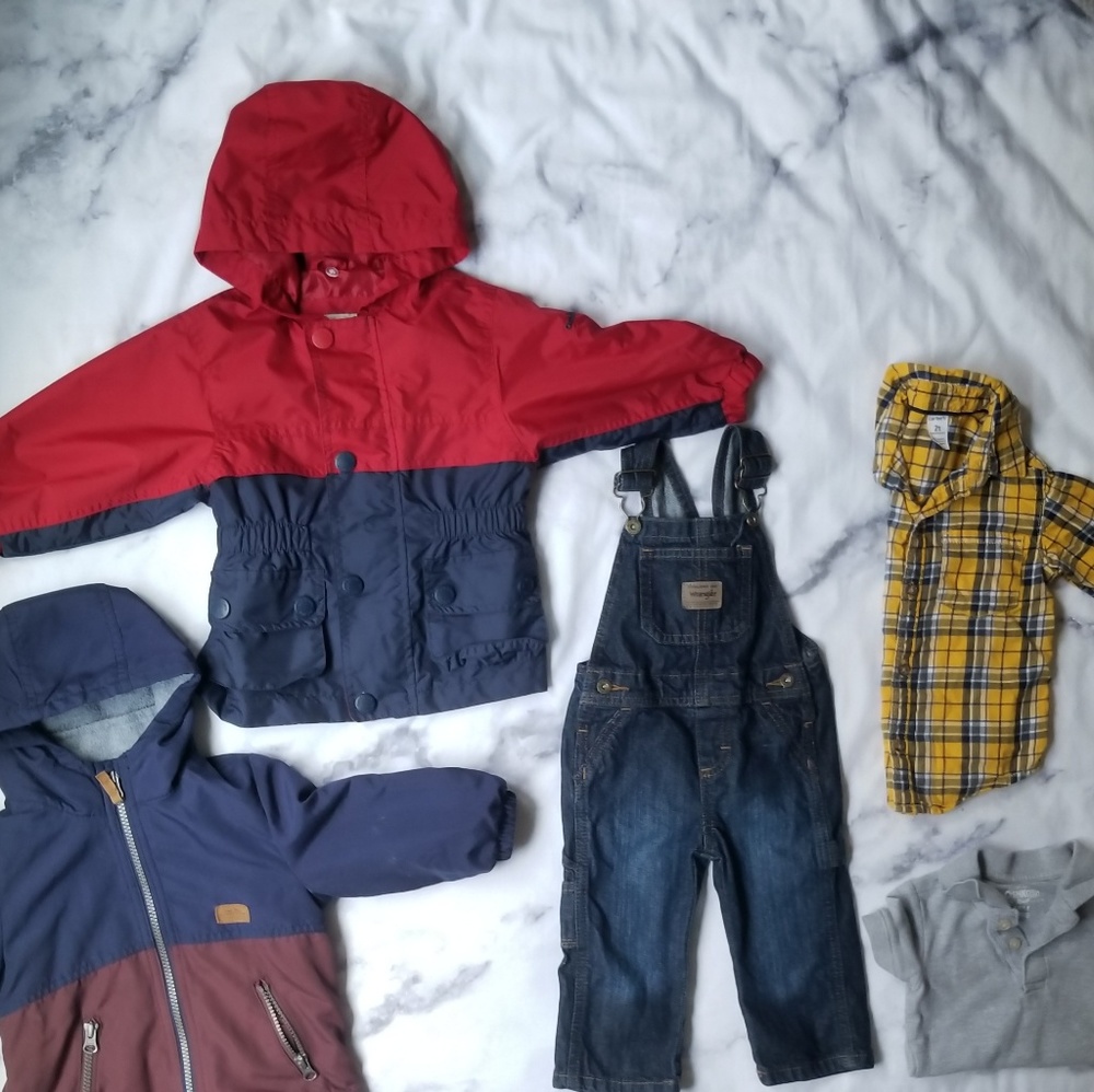 Oshkosh, Carter's, Wrangler 18 month 2t lot bundle
